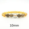 6/8/10mm Citrine Beads Bracelet Ladies Amethyst Natural Stone Bracelet For Men Rope Real Silver Bracelet For Women Hand