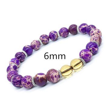 6/8/10mm Natural Citrine Bead Bracelet For Men 2020 Natural Stone Bracelet Man Couple Bracelets Ladies