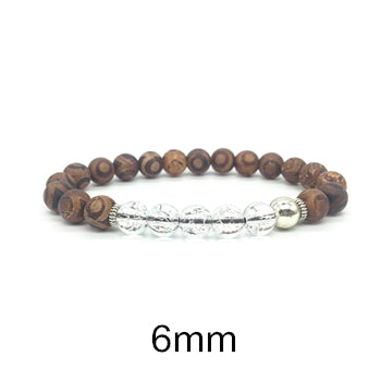 6/8/10mm Strange Eyes Agate Bracelet For Men Natural Citrine Beads Bracelets For Women Crystal Mens Bracelets 2020