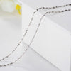 6 kinds of Necklace Shain for women Snake Bone Box O Letter Ingot Water Wave Star Chain Chain Ornament Sterling Silver 925