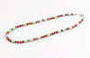 6MM brown stone bead Surfer Necklace for men tribal