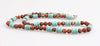 6MM brown stone bead Surfer Necklace for men tribal