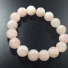 6PCS 10/12mm Pink Bracelet Women Bracelets Men Beads Yoga Jewelry Matte Natural Stone Chakras Bead Pulseira Feminina Lover Gift