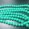 6PCS Wholesale and retail Natural Stone Beads For Jewelry Making 8-10mm Round Green Turquoise Beads Bracelet Necklace DIY Gift