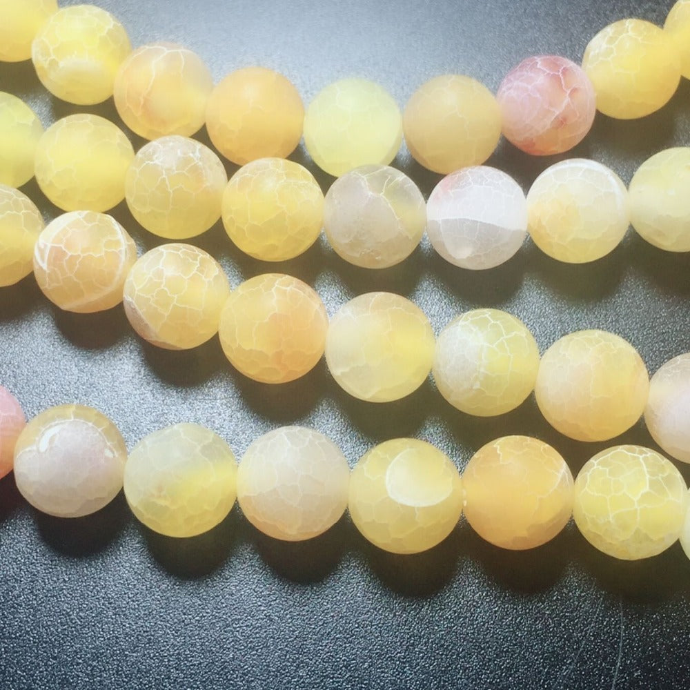 6PCS   and retail Natural Stone beads For Jewelry Making Round Faceted Agat Beads For Bracelet For Jewelry Making Gift