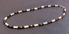 6mm Bead with white bone spacer stone beads Surfer Necklace for men tribal jewelry