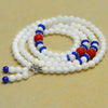 6mm Natural Tridacna Bead Stone Bangle ,Fine White Tridacna 108pcs Beaded Jewelry Bracelets For Woman As Gifts,Can Drop Shipping
