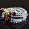 6mm Natural White Crystal 108pcs beads Bracelet Fine Gem Crystal Bracelets Jewelry For women Gift with certificate Drop Shipping