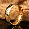 6mm One Ring Of Power The Lord Of Rings Silver Gold Black Hobbit 316l Stainless Steel Ring Men Women Fashion Male Jewelry