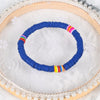 6mm Recyclable Polymer Clay Disc Beads Stretch Bracelets For Women Mixed Color Surfer Adjustable Elastic Soft Wristband Bracelet