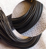 6pcs/lot Wax Rope Chain Necklace Women Men Choker Necklace Black Leather Rope Chain DIY Necklace Jewelry