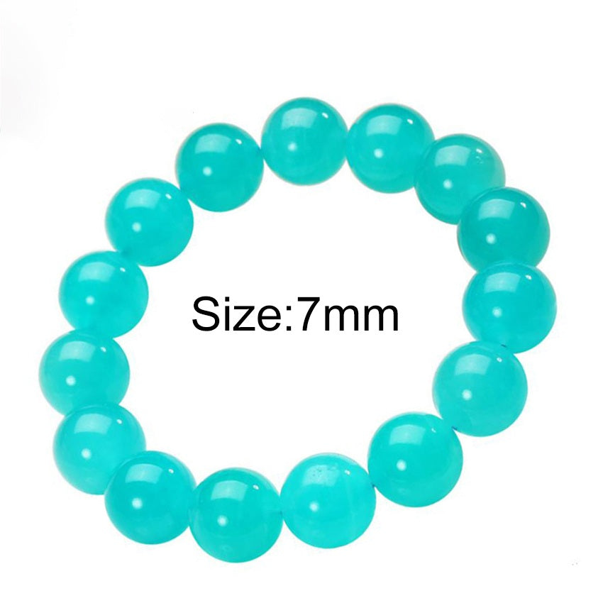 7-15mm Natural Amazonite Natural Stone Bracelet Beads Bracelet Jewellery Accessories Bracelets For Women