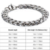 7/8/9/10mm Width Stainless Steel Cuban Bracelet Men Boy Kids S Classic link Chain Bracelet For Men Women Jewelry Gift