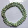 7-8mm natural Myanmar jades necklace natural stone necklace for woman for party   !