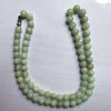 7-8mm natural Myanmar jades necklace natural stone necklace for woman for party   !