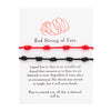 7 Knots Red String Bracelets for Protection Good Luck Amulet for Success Prosperity Handmade Rope Bracelets Lucky Charm Bangles