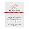 7 Knots Red String Bracelets for Protection Good Luck Amulet for Success Prosperity Handmade Rope Bracelets Lucky Charm Bangles
