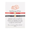 7 Knots Red String Bracelets for Protection Good Luck Amulet for Success Prosperity Handmade Rope Bracelets Lucky Charm Bangles