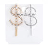 70 Style Headwear For Women Letter Hair Clip Girls Hair Accessories Fashion Charm Cute Rhinestone Gold Silver Queen