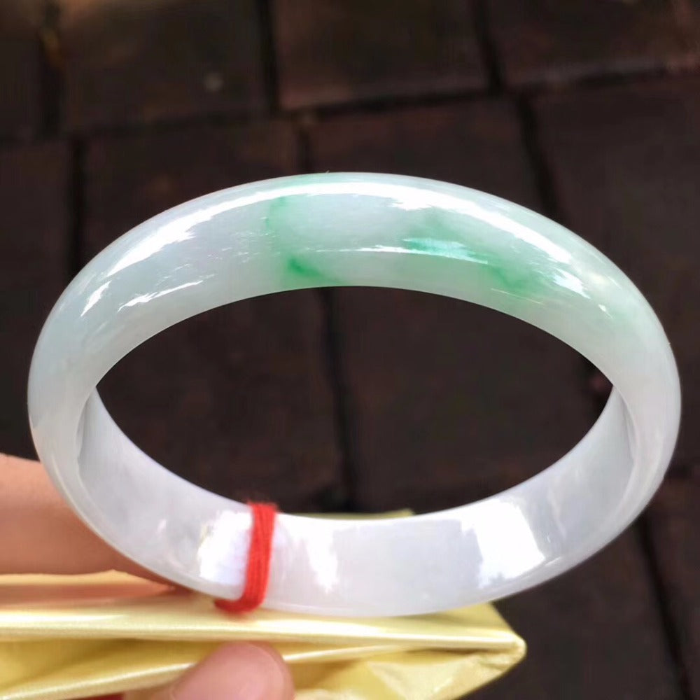 711 Collect Fine Jewelry Jadite Natural burma jade bangle bracelet Burmes jade naturelle jonc myanmar jade bracelet Certificate