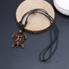 7pcs Ethnic Tribal Faux Yak Bone Lucky Surfing Wood Sea Turtle Pendants Necklace