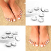 7pcs Summer Beach Vacation Knuckle Foot Ring Set Open Toe Rings for Women Girls Adjustable Jewellery  Gifts