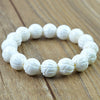 8-12mm Hot deepwater tridacna beads natural lotus white Tridacna bracelet beads enhance immune anti-aging bracelets for women