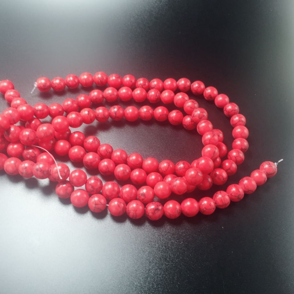 8-12mm Wholesale Natural Stone Beads For White Round Stone Loose Beads Diy Beads For Jewelry Making Bracelet Necklace Yoga Gift