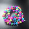 8-12mm Wholesale Natural Stone Beads For White Round Stone Loose Beads Diy Beads For Jewelry Making Bracelet Necklace Yoga Gift