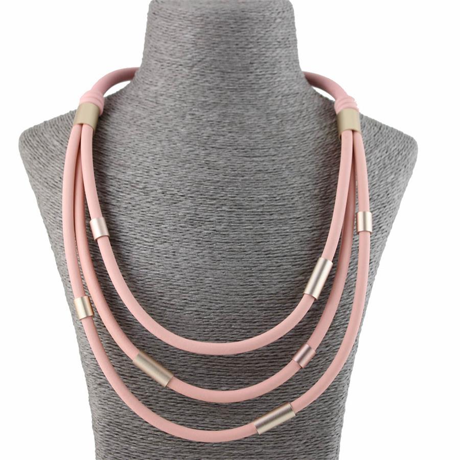 8 Colors For Women Necklaces Jewelry Harajuku Bohemia Style Female Street Clothing Accessories Pendant Necklace