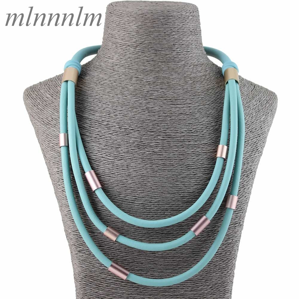 8 Colors For Women Necklaces Jewelry Harajuku Bohemia Style Female Street Clothing Accessories Pendant Necklace