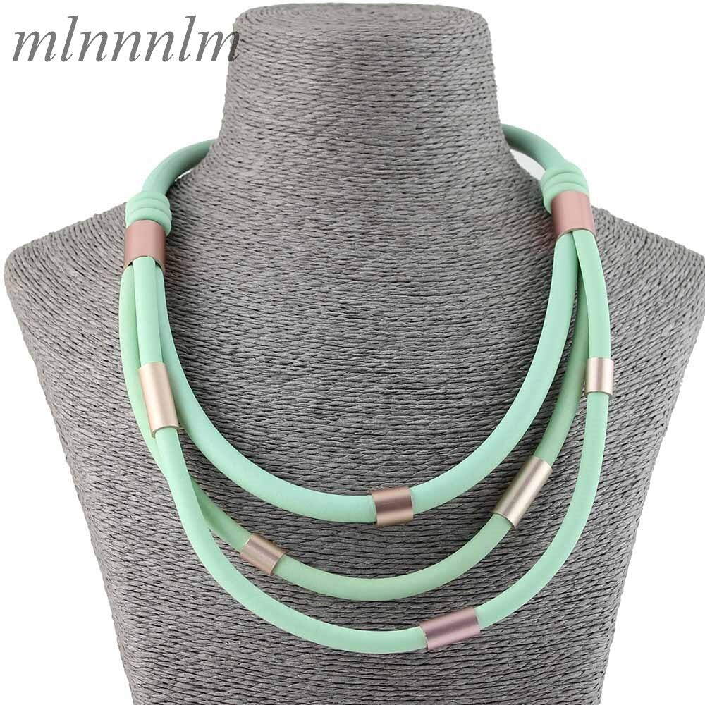 8 Colors For Women Necklaces Jewelry Harajuku Bohemia Style Female Street Clothing Accessories Pendant Necklace