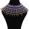 8 Colors Women Jewelry Ethnic Handmade Beads Shawl Style Statement Choker Bib Collar Neckalce for Gift Party