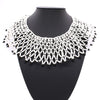 8 Colors Women Jewelry Ethnic Handmade Beads Shawl Style Statement Choker Bib Collar Neckalce for Gift Party
