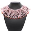 8 Colors Women Jewelry Ethnic Handmade Beads Shawl Style Statement Choker Bib Collar Neckalce for Gift Party