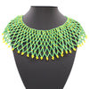 8 Colors Women Jewelry Ethnic Handmade Beads Shawl Style Statement Choker Bib Collar Neckalce for Gift Party
