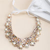 8 Styles women Sequined beaded knitted cloth Ribbon Fake collar Choker Necklaces clothing accessories U choose