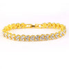 808 STORE Exquisite Luxury Women Crystal Bracelet 24k Gold Bracelet Jewelry Dubai Bridal Wedding Party Jewelry Accessories