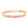 808 STORE Exquisite Luxury Women Crystal Bracelet 24k Gold Bracelet Jewelry Dubai Bridal Wedding Party Jewelry Accessories