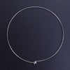 8Seasons 304 Stainless Steel Collar Choker Necklace Gold/Silver Color Round With Removable Ball End Cap Handmade DIY Jewelry,1PC