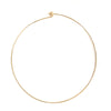 8Seasons 304 Stainless Steel Collar Choker Necklace Gold/Silver Color Round With Removable Ball End Cap Handmade DIY Jewelry,1PC