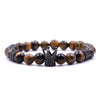 8mm 5 colors Tiger Eye Stone Natural Bracelet Men Women Homme Heren Beads Charms Bracelets For Man 2020