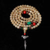 8mm/6mm Tibet Pure Antelope/Oryx Bone 108 Buddha Prayer Beads for Meditation and Pr Unique Accessories and Vajra Pestle