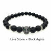 8mm Crystals Natural Citrine Bracelet Lava Stone Bracelet For Women Bracelet Citrine Charms Pierre Naturelle Citrine citrino