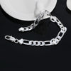 8mm Cuba Chain Women's Bracelets 925 Stamp Bohemian Charm Designer  Jewelry Accessories Female  Christmas