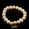 8mm  Women Pearl Bracelet Charm Chain Natural Freshwater Pearl Beads Bracelet for Women Jewelry Gift Pulseras Mujer Moda
