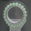 8mm Natural Green Aventurine Stone Gemstone Round Beads Elastic Line Bracelets Fashion Woman Jewelry