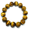 8mm Natural Stone Buddha Bracelet Brown Tiger Eyes Beads Bracelet for Men Women Healing Bracelets Jewelry