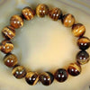8mm Natural Stone Buddha Bracelet Brown Tiger Eyes Beads Bracelet for Men Women Healing Bracelets Jewelry
