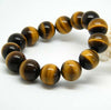 8mm Natural Stone Buddha Bracelet Brown Tiger Eyes Beads Bracelet for Men Women Healing Bracelets Jewelry